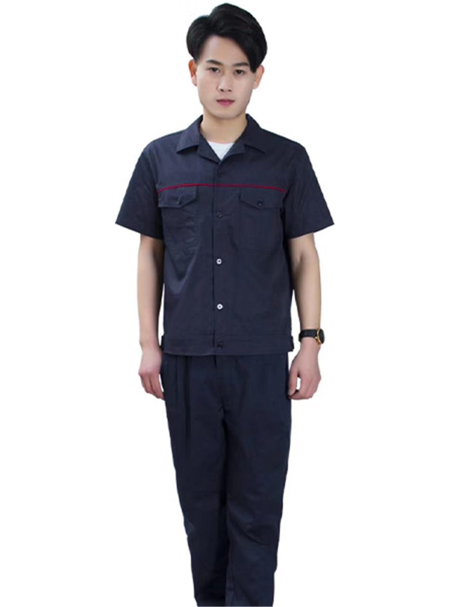 南京男式短袖工作服